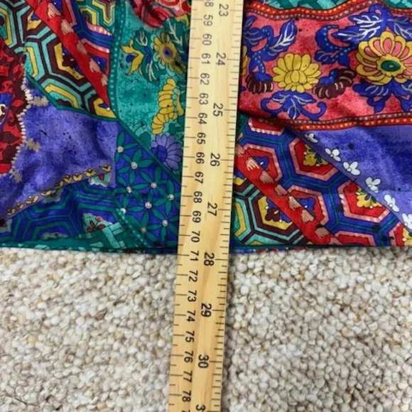 Vintage Lavon 90's Windbreaker Jacket Size Large Multi Color Golden Girls - Picture 6 of 11